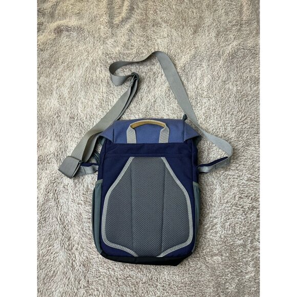 L.L. Bean Classic Campus Electronic Tablet Bag Crossbody Blue - Picture 7 of 16